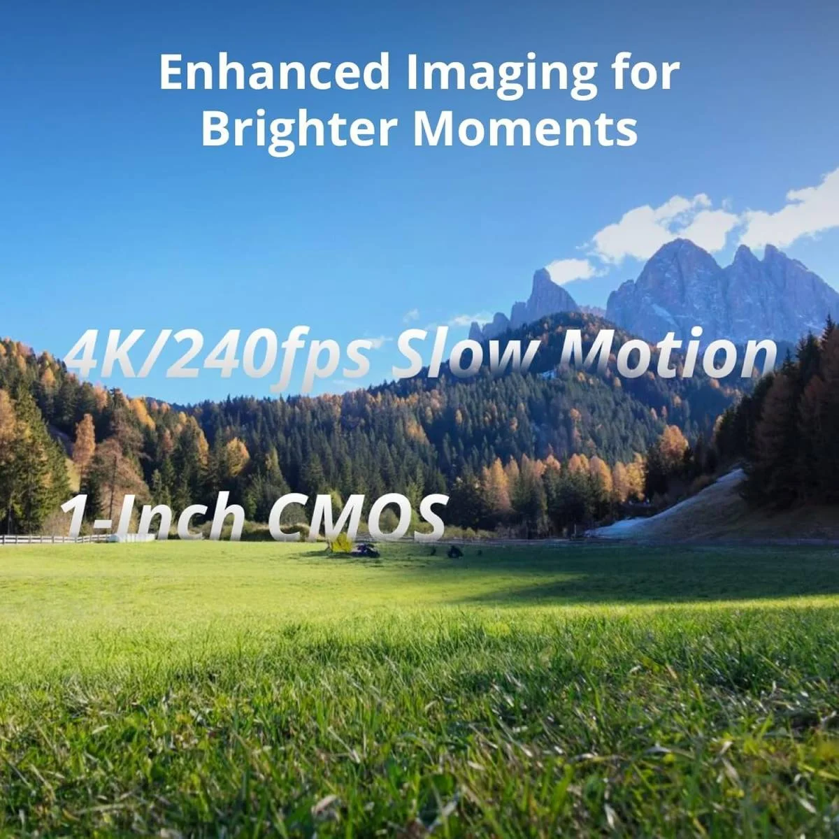 كاميرا فلوج محمولة DJI Osmo Pocket 4 Creator Combo مع حزمة ملحقات، 4K/240fps، مستشعر CMOS مقاس 1 إنش، جيمبال 3 محاور، ActiveTrack 7.0، شاشة لمس دوارة 2 إنش، تخزين 107GB، مرسل مايك لاسلكي Mini، أسود - Image 3