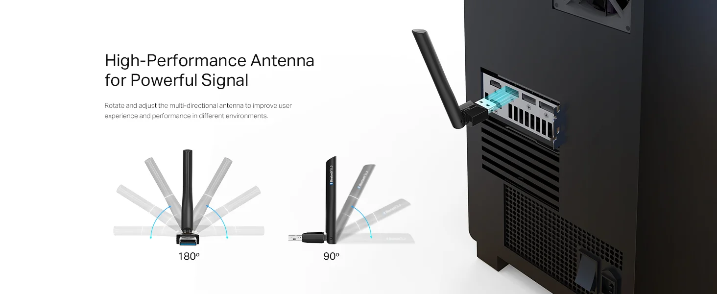 بطاقة WiFi للكمبيوتر TP-LINK Archer TBE400E WiFi 7 BE6500 PCIe ثلاثية النطاق مع Bluetooth 5.4 - Image 10