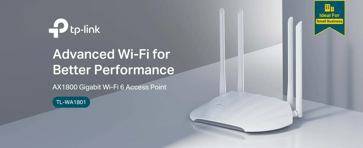 TP-LINK TL-WA1801 AX1800 Dual Band Gigabit Wi‑Fi 6 Access Point with Passive PoE - Image 9