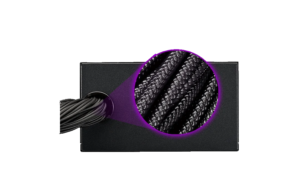 مزود طاقة Cooler Master MWE 750W Bronze V3 230V بقدرة 750 واط ATX 3.1 غير معياري - Thumbnail 8