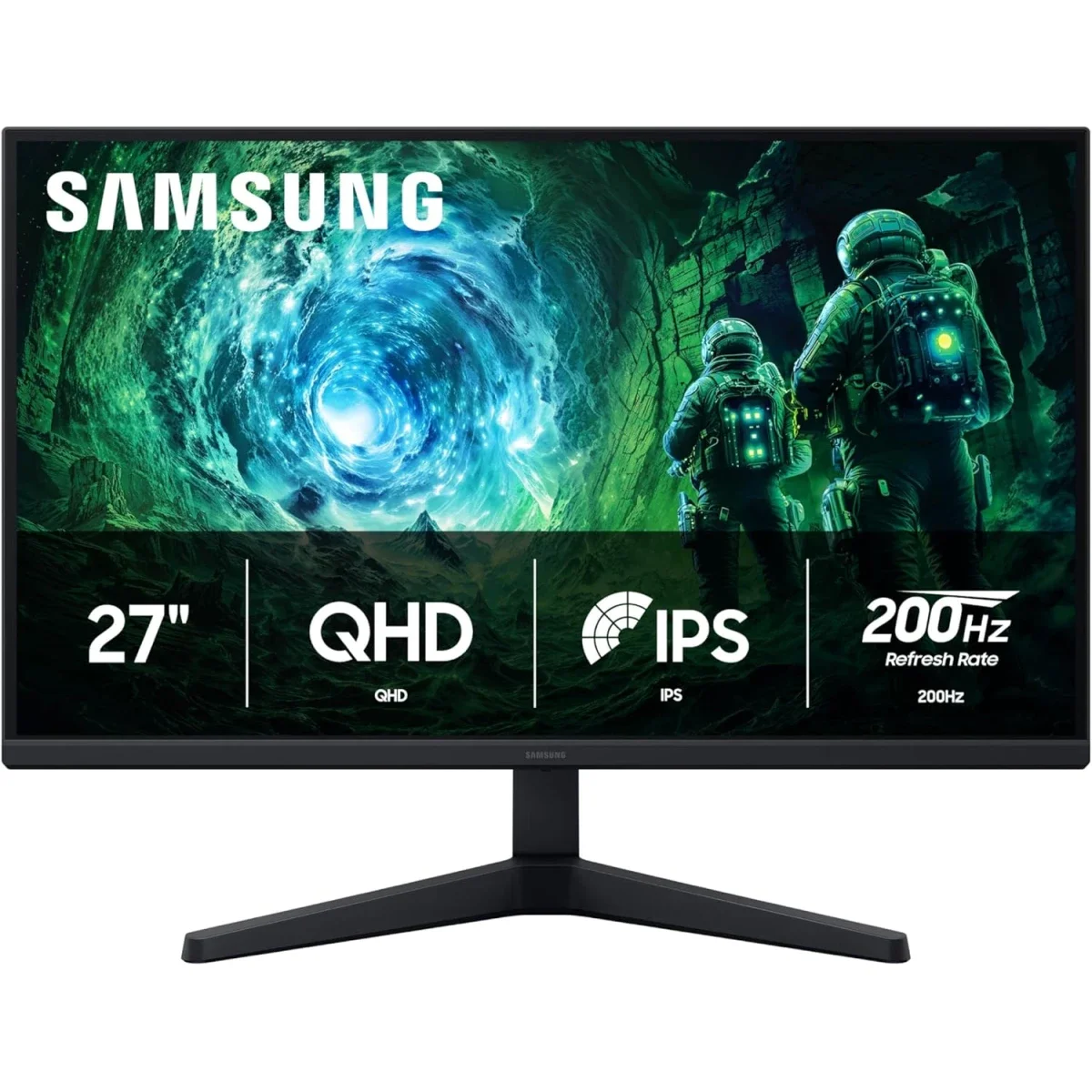 Samsung Odyssey G5 G53F 27-Inch QHD IPS Gaming Monitor, 200Hz, 1ms