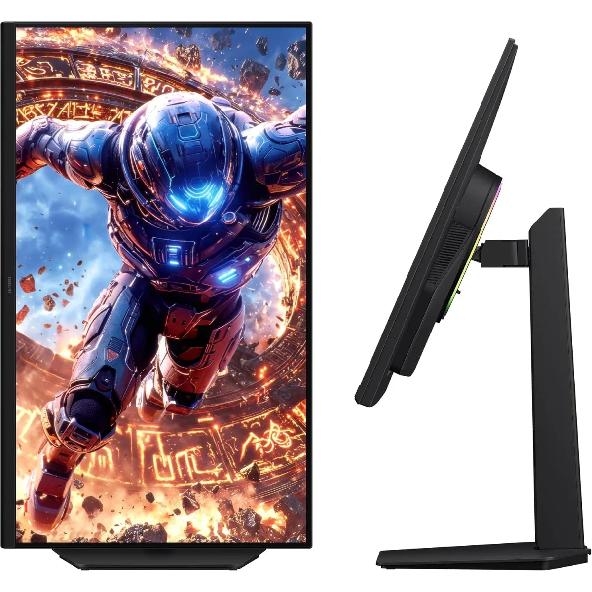 شاشة ألعاب Samsung Odyssey G8 G80HS مقاس 32 إنش بدقة 6K وتردد 165 هرتز / 3K وتردد 330 هرتز Fast IPS - أسود - Image 8