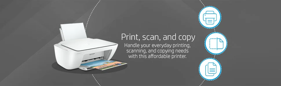 طابعة HP DeskJet 2320 الكل في واحد ملونة نافثة للحبر للمنزل - Image 10
