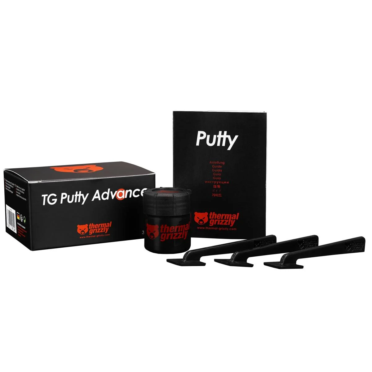 معجون حراري Thermal Grizzly Putty Advance 30 غ غير موصل للكهرباء