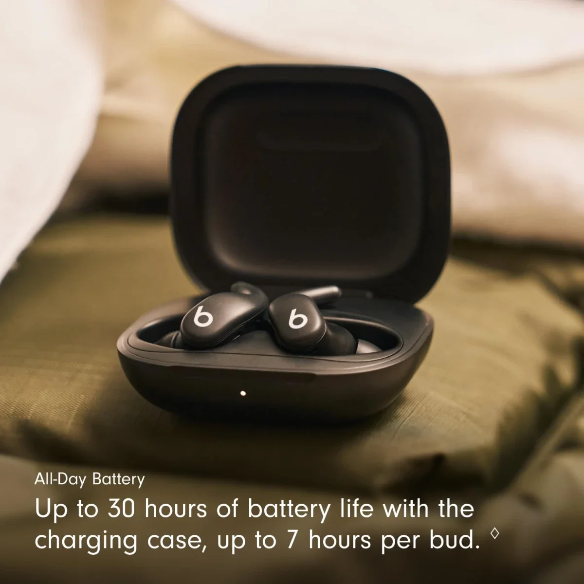 Beats Powerbeats Fit Wireless Noise Cancelling Workout Earbuds, Gray - Thumbnail 2