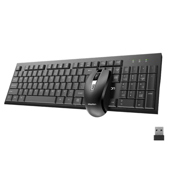 Meetion C4120 Little 2.4GHz Wireless Keyboard & Mouse Combo - Black