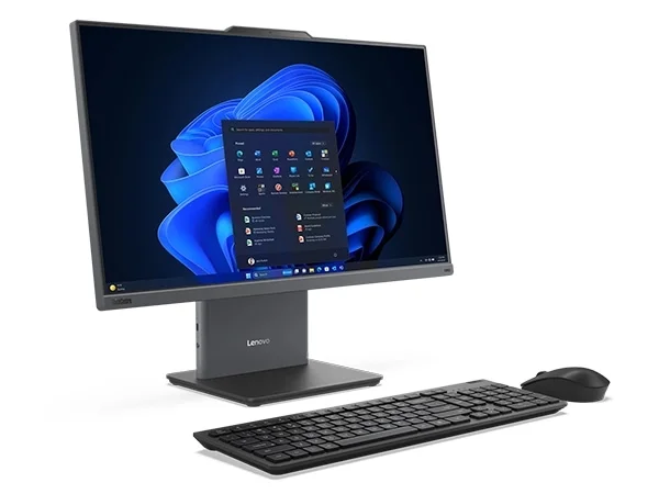 كمبيوتر الكل في واحد Lenovo ThinkCentre Neo 50a 27 Gen 5 بمعالج Intel Core 5 210H، رام 16GB، SSD 512GB، شاشة 27 إنش FHD، Luna Grey - Image 10