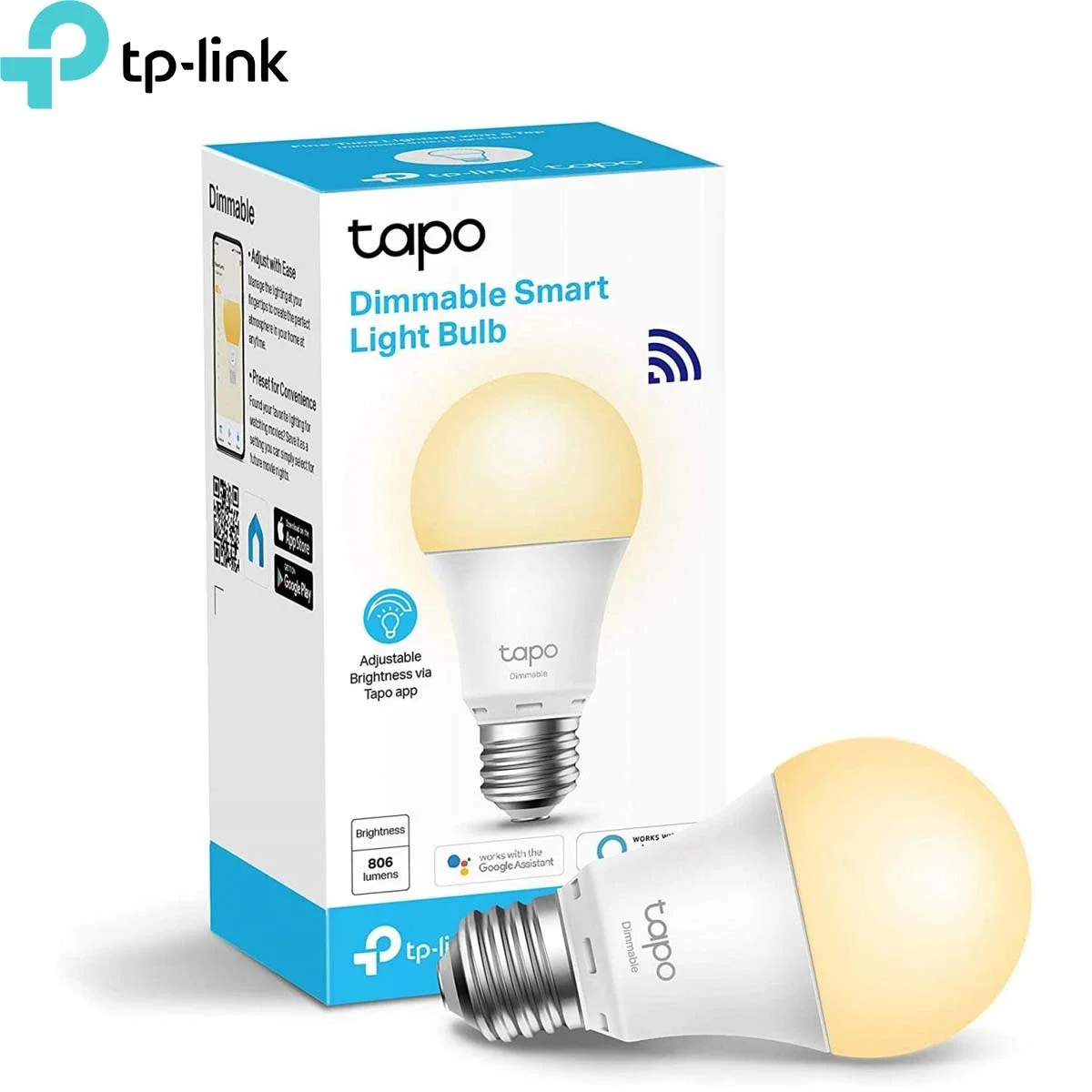 مصباح ذكي قابل للتعتيم TP-LINK Tapo L510E(EU)