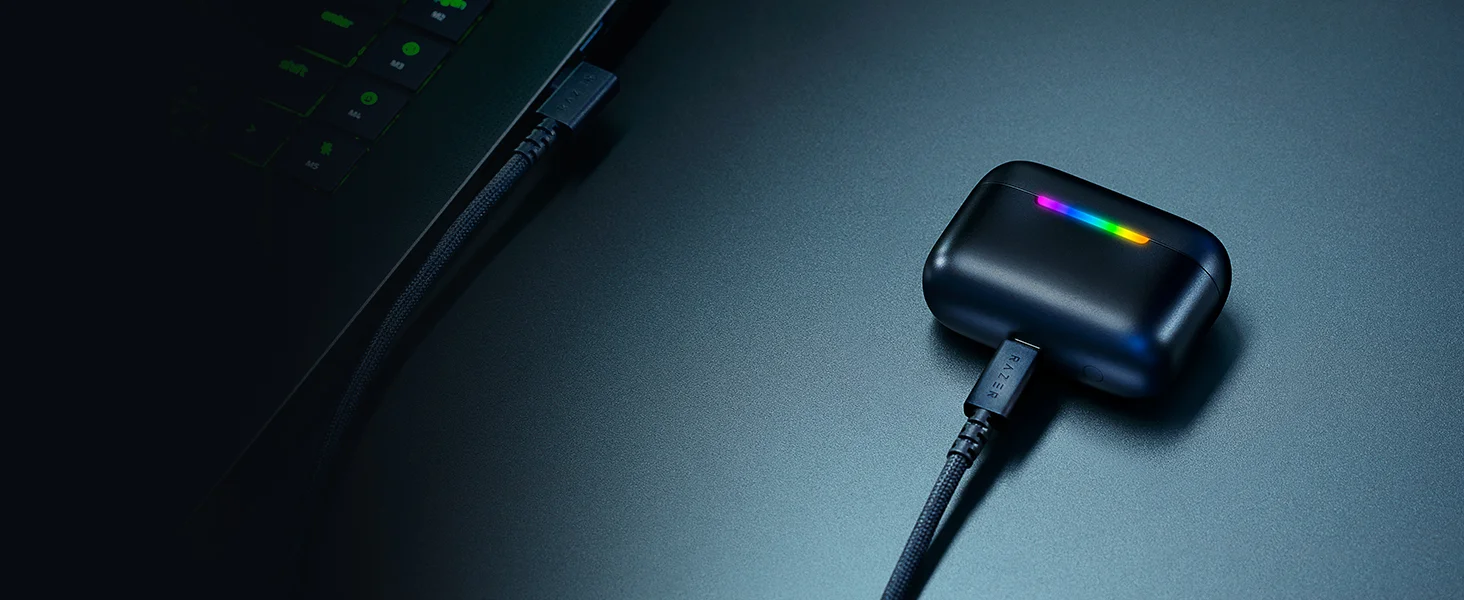 سماعات ألعاب لاسلكية Razer Hammerhead V3 X HyperSpeed بتقنية 2.4GHz وBluetooth 5.3، أسود - Image 15