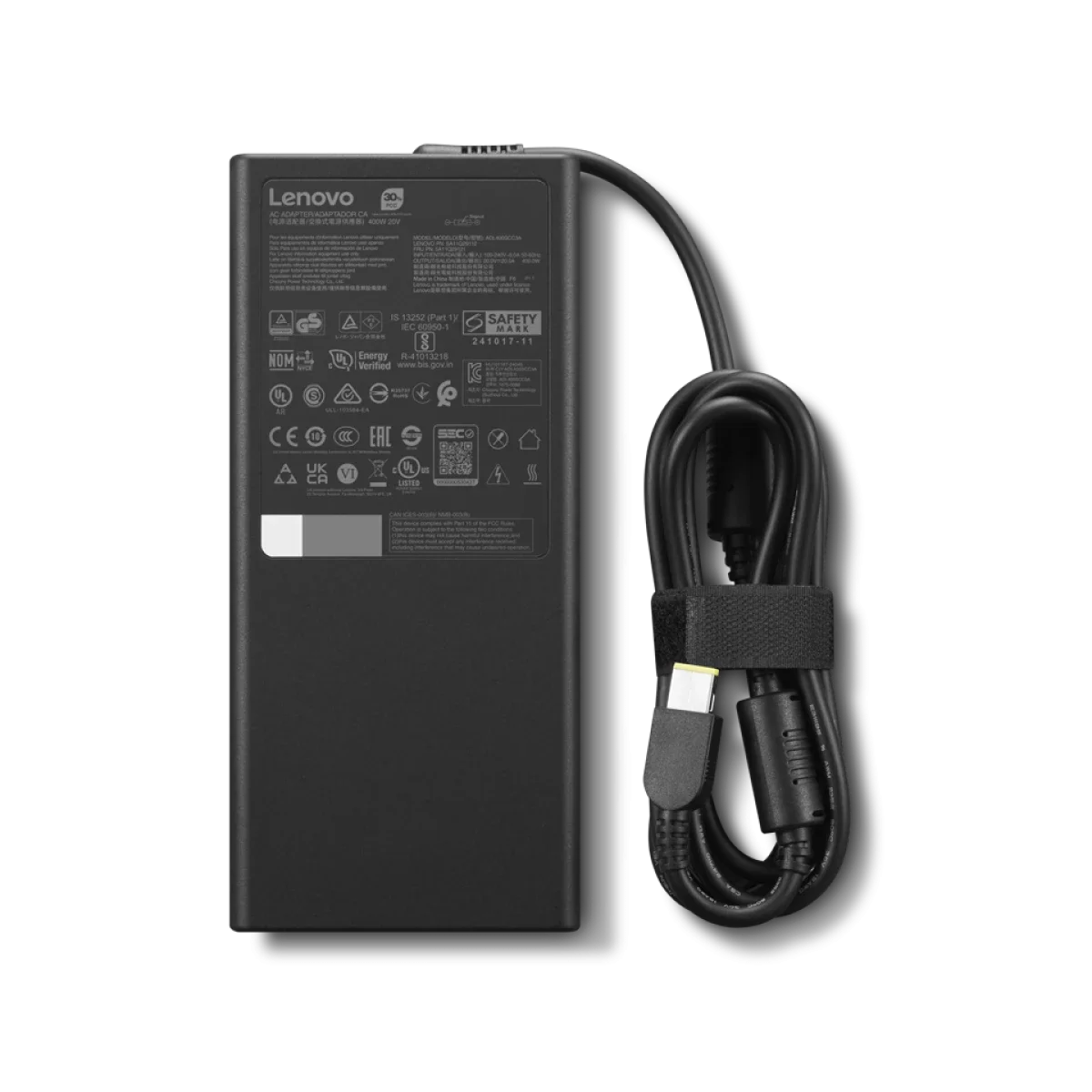 Lenovo Legion 400W Slim Tip AC Adapter Charger with UK Power Cord GX21T68210 - Image 2