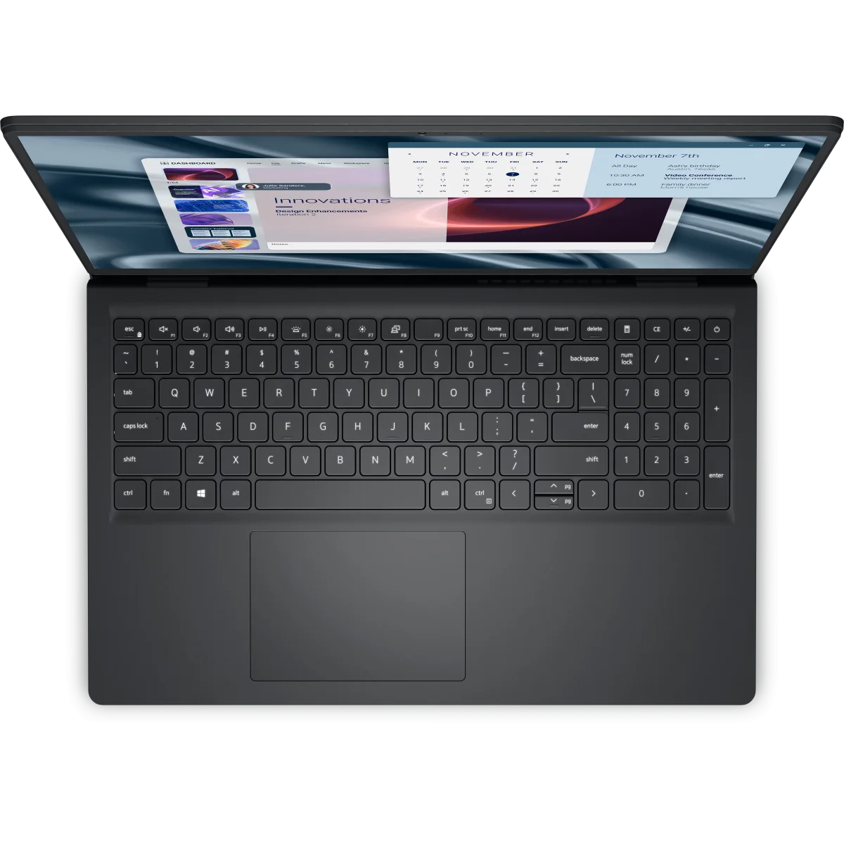 لابتوب Dell Pro 15 Essential PV15250 بمعالج Core i7-1355U وذاكرة 8GB وSSD 512GB وشاشة 15.6 إنش FHD 120Hz مع باور بانك 20000mAh - Thumbnail 3
