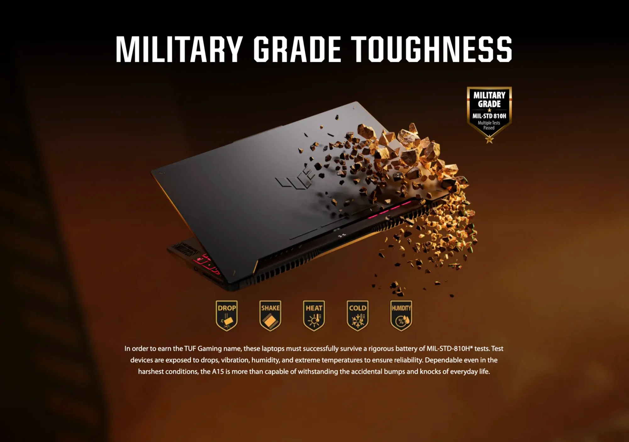 Asus TUF Gaming A16 (2025) FA608UM-RV047US 16-Inch 165Hz IPS Gaming Laptop Ryzen 7 260 RTX 5060 16GB RAM 512GB SSD Jaeger Gray - Thumbnail 17