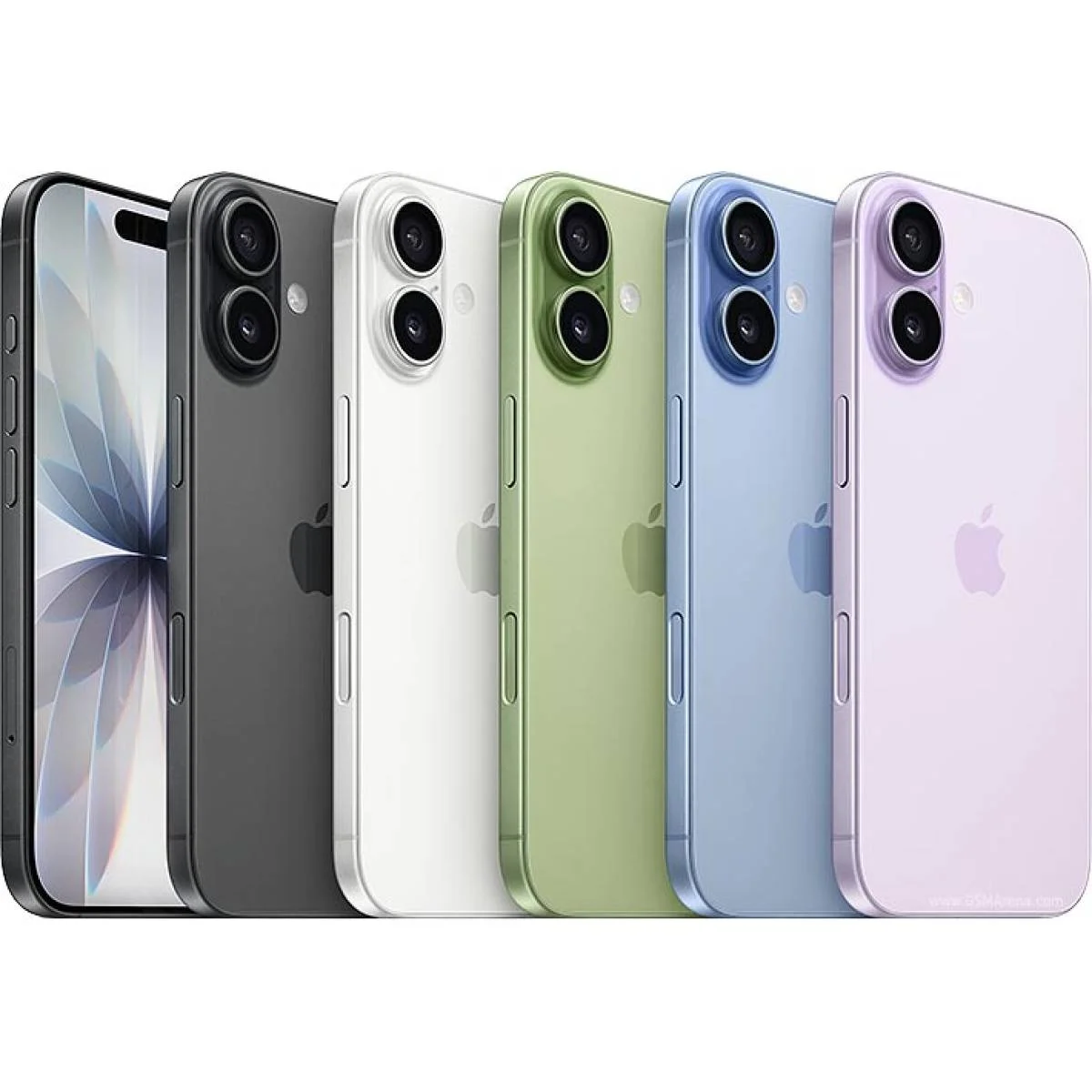 هاتف Apple iPhone 17 512GB بمعالج A19 وشاشة ProMotion 6.3 إنش 120Hz وكاميرتين 48MP وWi-Fi 7 – أخضر مريمي