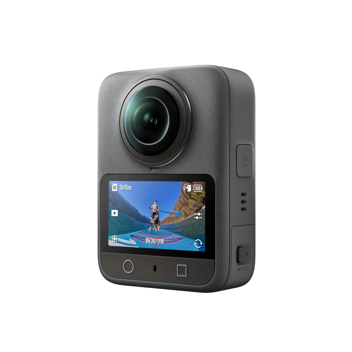 DJI Osmo 360 Adventure Combo 8K 360° Action Camera with 105GB Storage - Thumbnail 2
