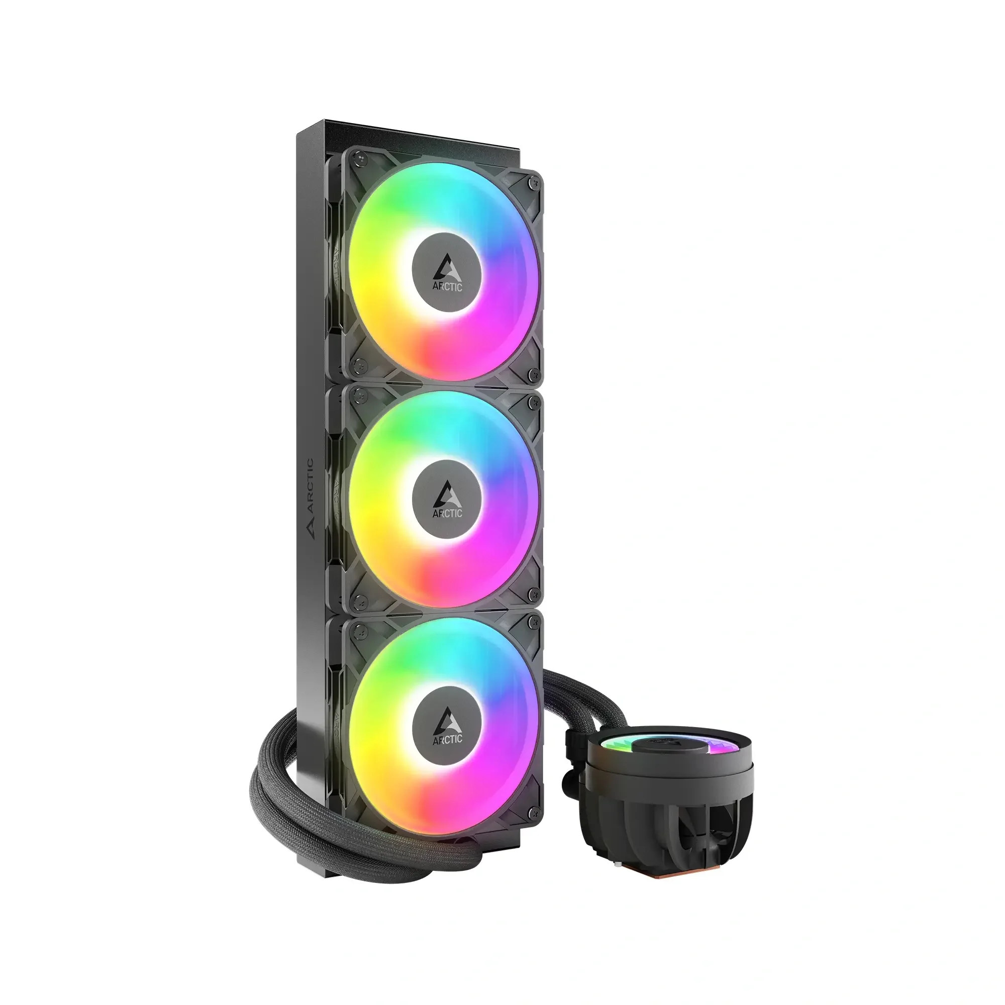 مبرد سائل للمعالج ARCTIC Freezer III Pro 360 A-RGB الكل في واحد - Image 2