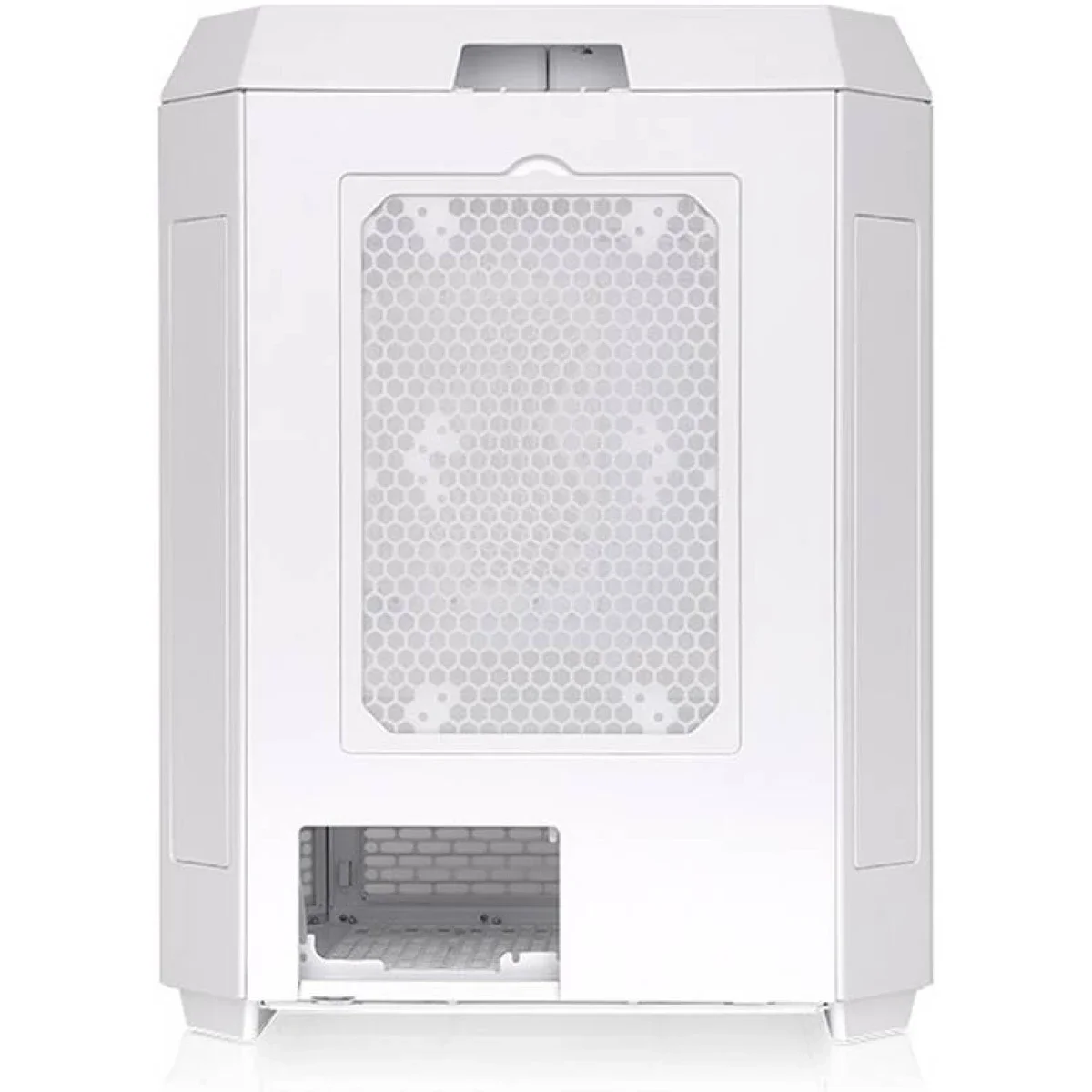 هيكل كمبيوتر Thermaltake The Tower 600 ميد تاور مع 3 ألواح زجاج مقسّى ودعم اللوحات الأم ذات الموصلات المخفية - White - Image 5