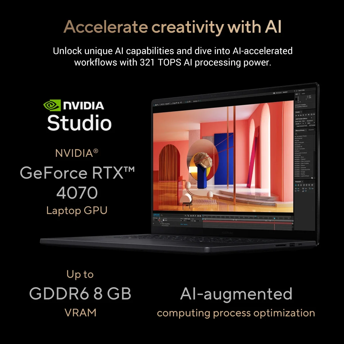 Asus ProArt P16 H7606WP-RJ132W Creator Laptop 16-Inch 3K OLED Touch 120Hz Ryzen AI 9 HX 370 RTX 5070 64GB RAM 2TB SSD - Thumbnail 11