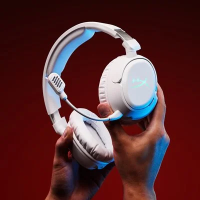 سماعة ألعاب لاسلكية HyperX Cloud Flight 2 بإضاءة RGB وبلوتوث وبطارية حتى 100 ساعة - أسود - Thumbnail 16