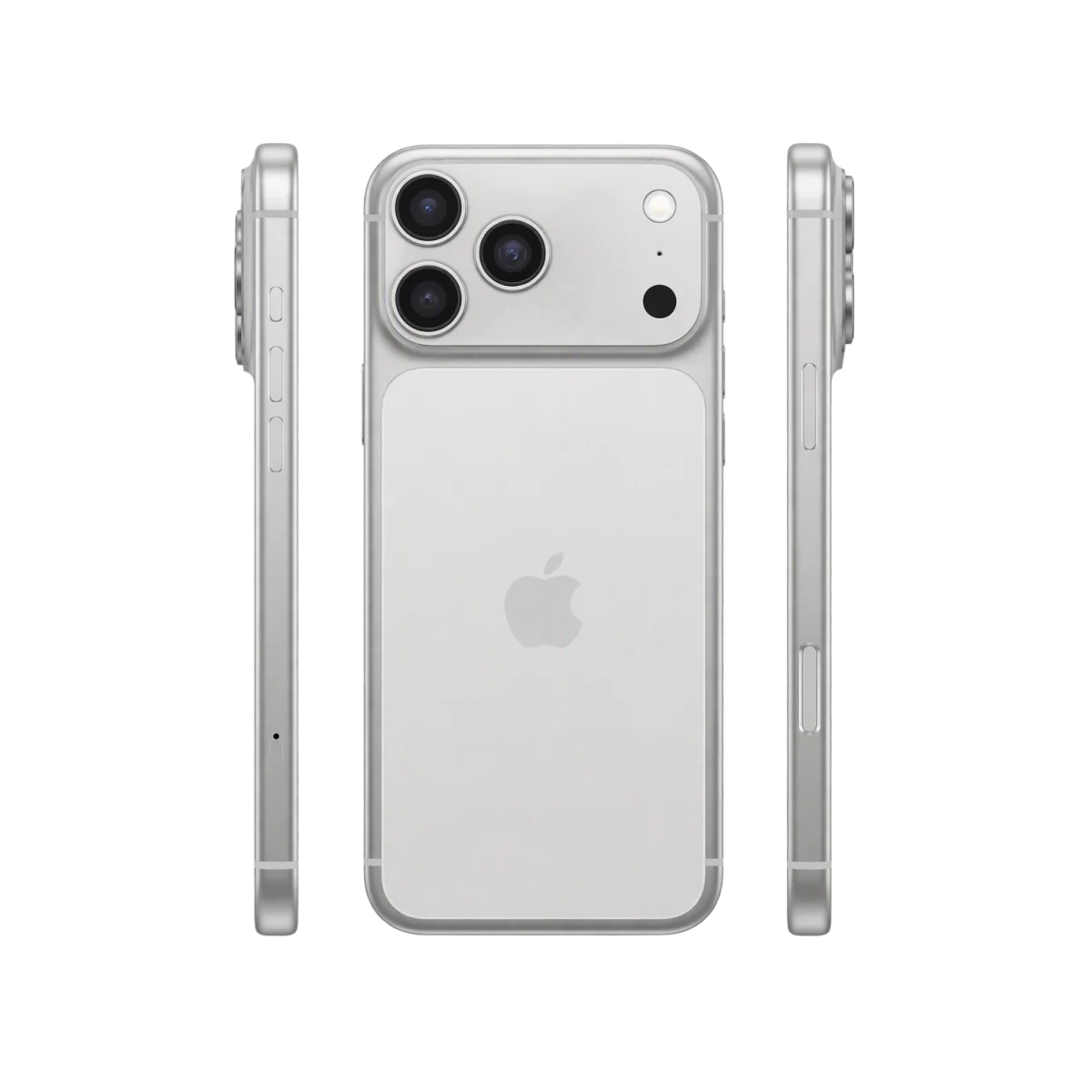 هاتف Apple iPhone 17 Pro Max 256GB بمعالج A19 Pro وشاشة Super Retina XDR مقاس 6.9 إنش وكاميرات ثلاثية 48MP وUSB-C 3.2 – فضي - Thumbnail 2