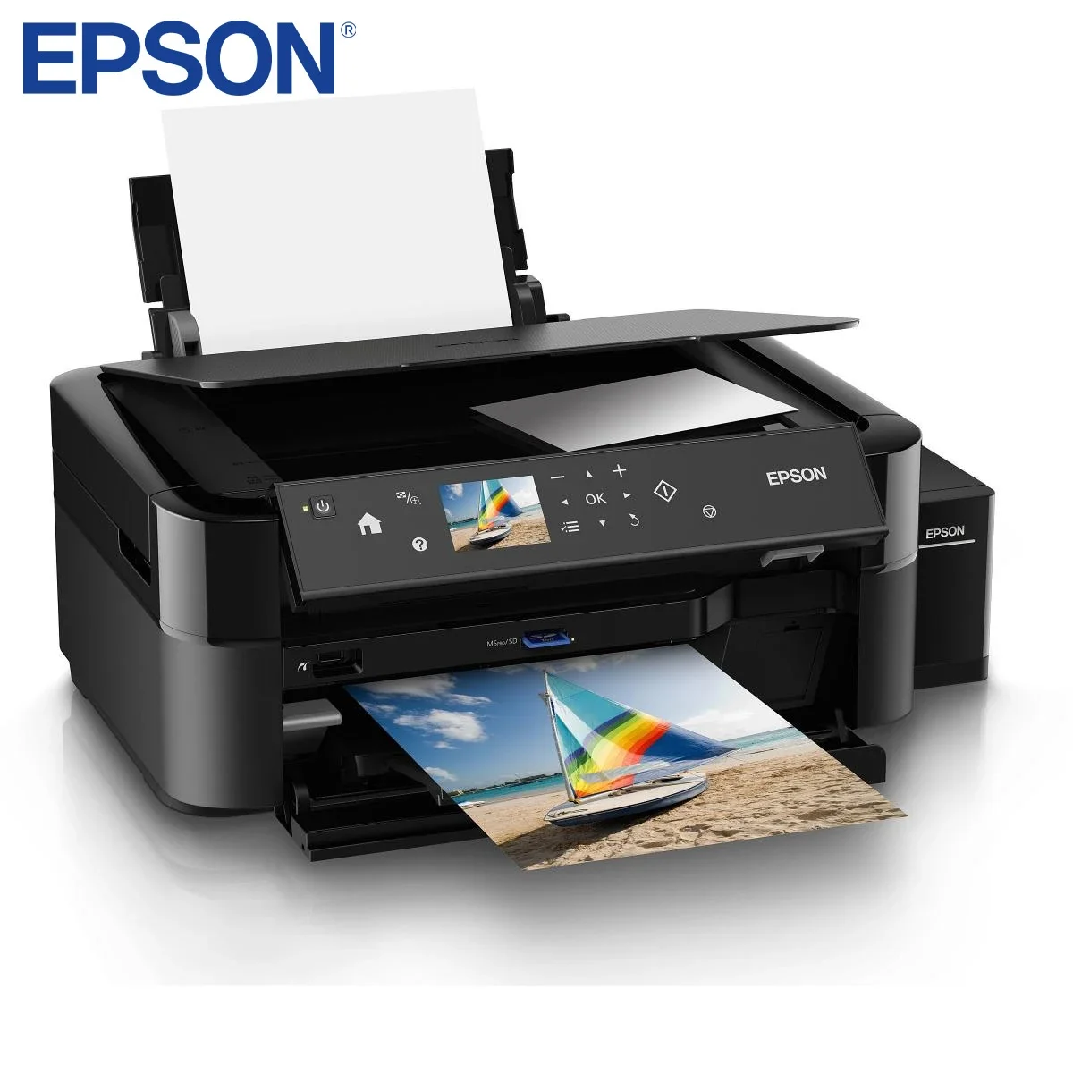 طابعة صور متعددة الوظائف EPSON L850 بخزان حبر 6 ألوان لاسلكية