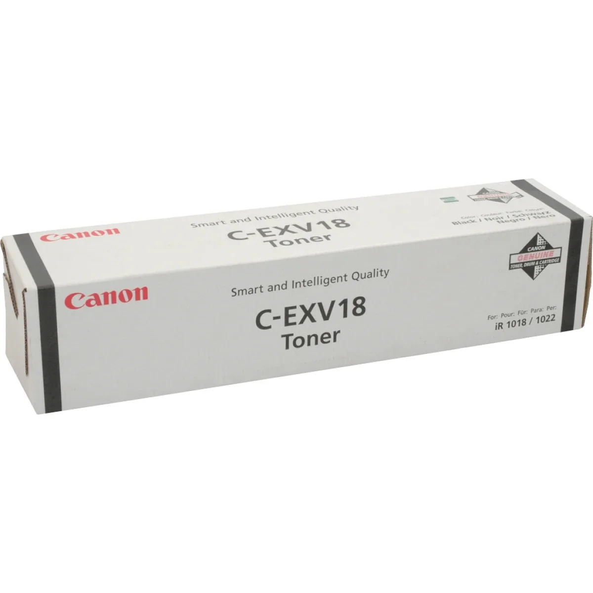 خرطوشة تونر ليزر Canon C-EXV18 أصلية باللون الأسود
