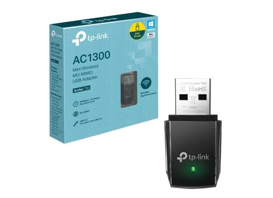 محول واي فاي TP-LINK Archer T3U AC1300 USB 3.0 ثنائي النطاق - Image 3