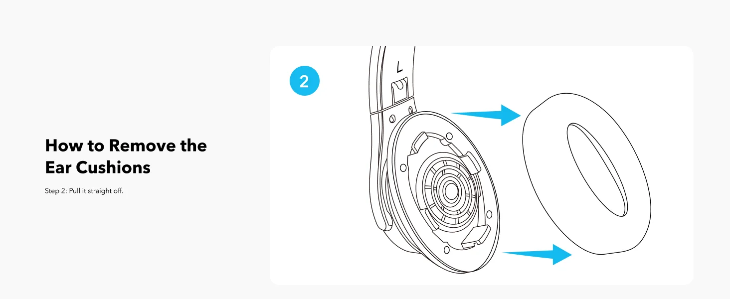 Anker Soundcore Q11i Wireless Over-Ear Bluetooth Headphones, White - Thumbnail 14