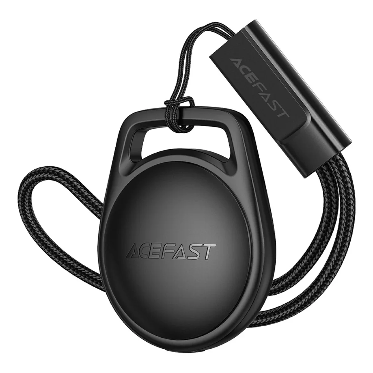 جهاز تتبع ذكي ACEFAST S2 عبر بلوتوث لتطبيق Apple Find My - أسود - Thumbnail 2