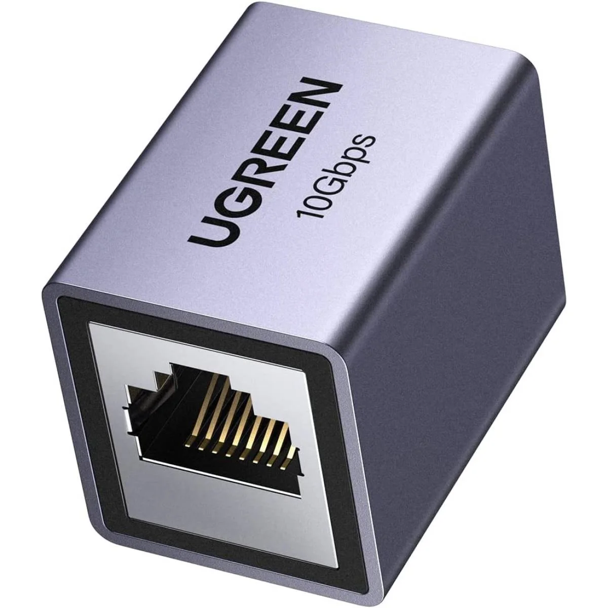 وصلة تمديد إيثرنت Ugreen بسرعة 10Gbps لكوابل Cat8 وCat7 وCat6 وCat5، 328 قدم، رمادي فضائي - Image 2
