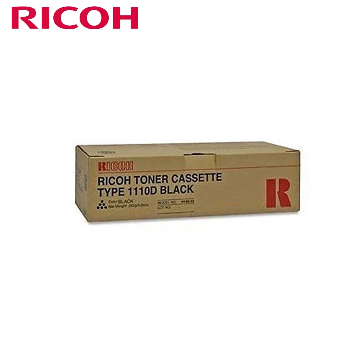 خرطوشة تونر ليزر Ricoh FX10 أصلية باللون الأسود