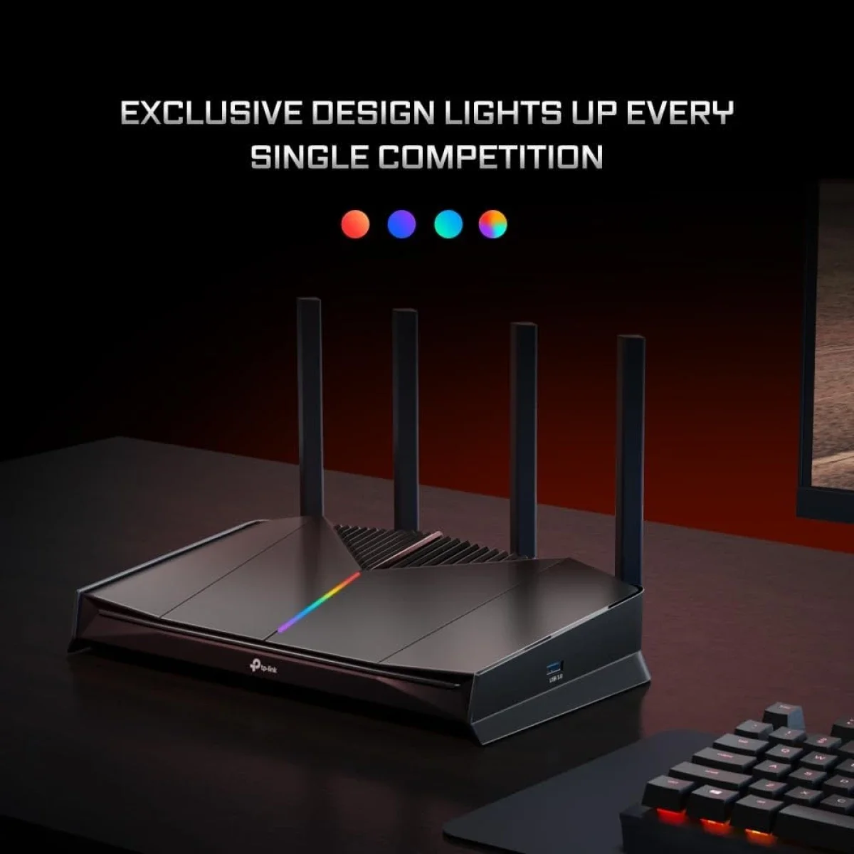 TP-LINK Archer GE230 BE3600 Dual-Band Wi‑Fi 7 Gaming Router - Thumbnail 6