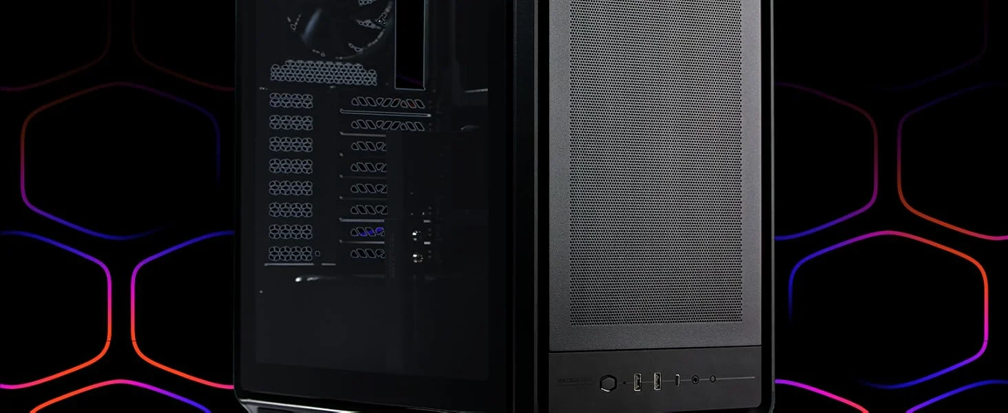 Cooler Master MasterFrame 500 Mesh ATX Mid-Tower PC Case Black - Thumbnail 11