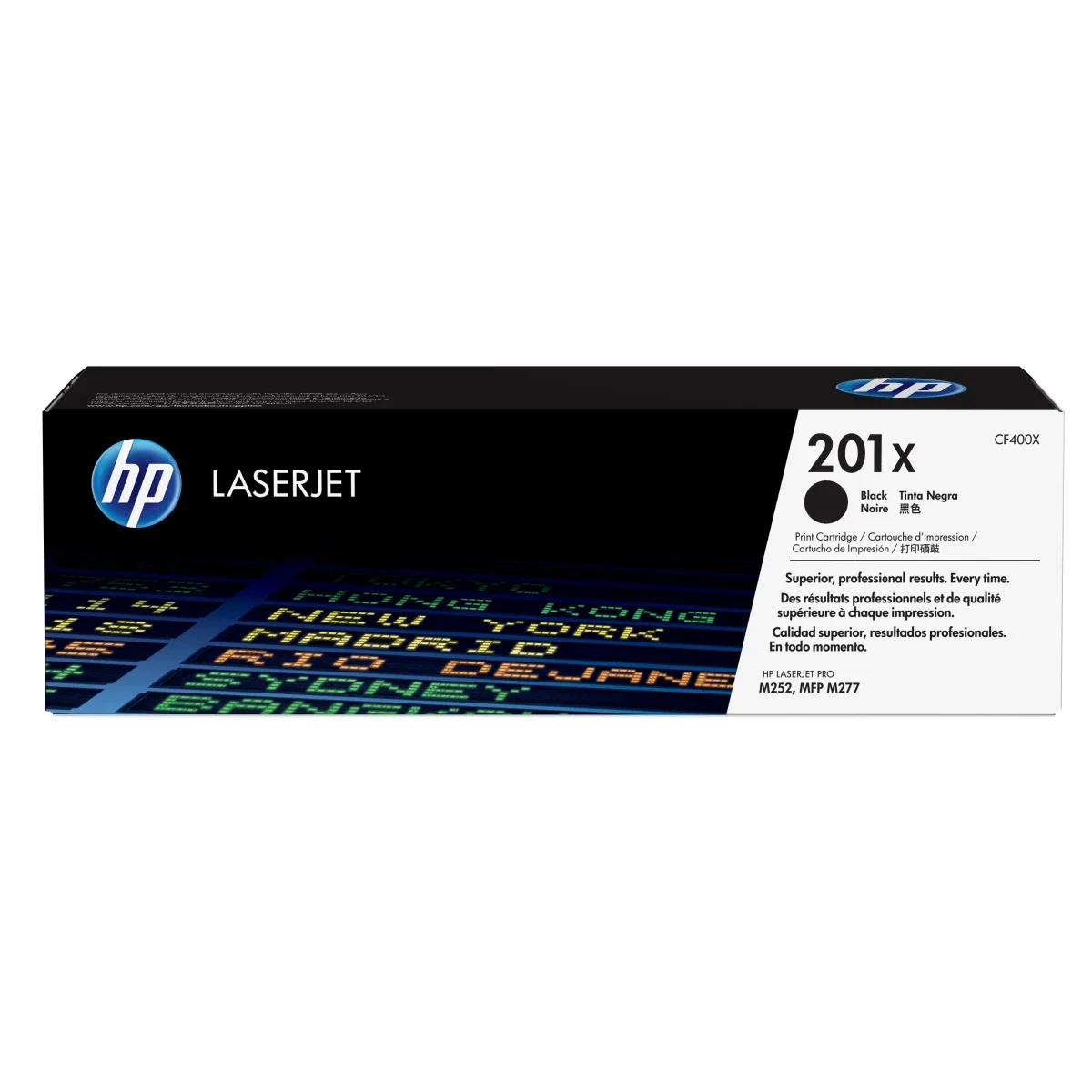 خرطوشة تونر ليزر HP CF400X (201X) أصلية سوداء عالية الإنتاجية