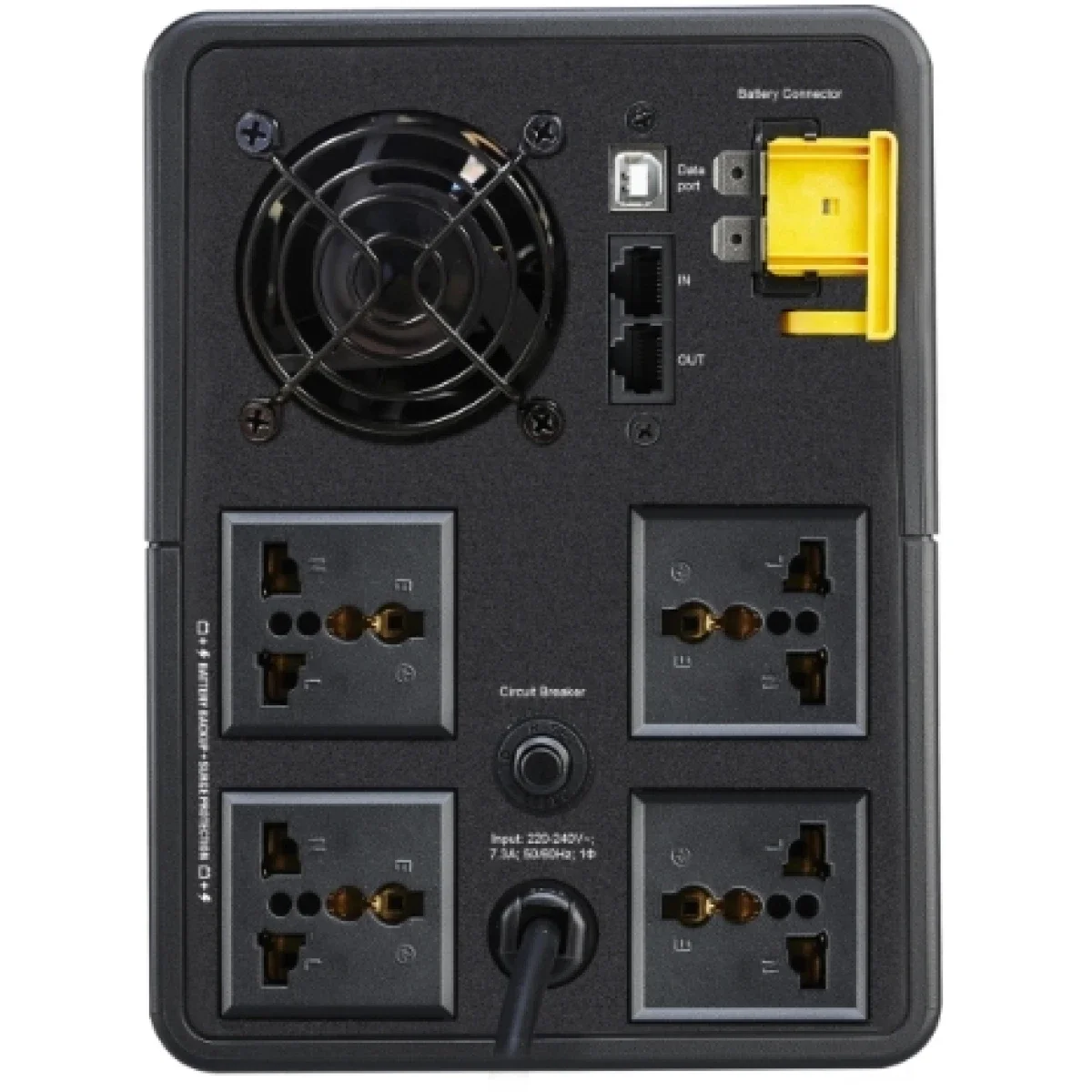 APC BX1600MI Back-UPS 1600VA 900W Battery Backup & Surge Protector - Thumbnail 2