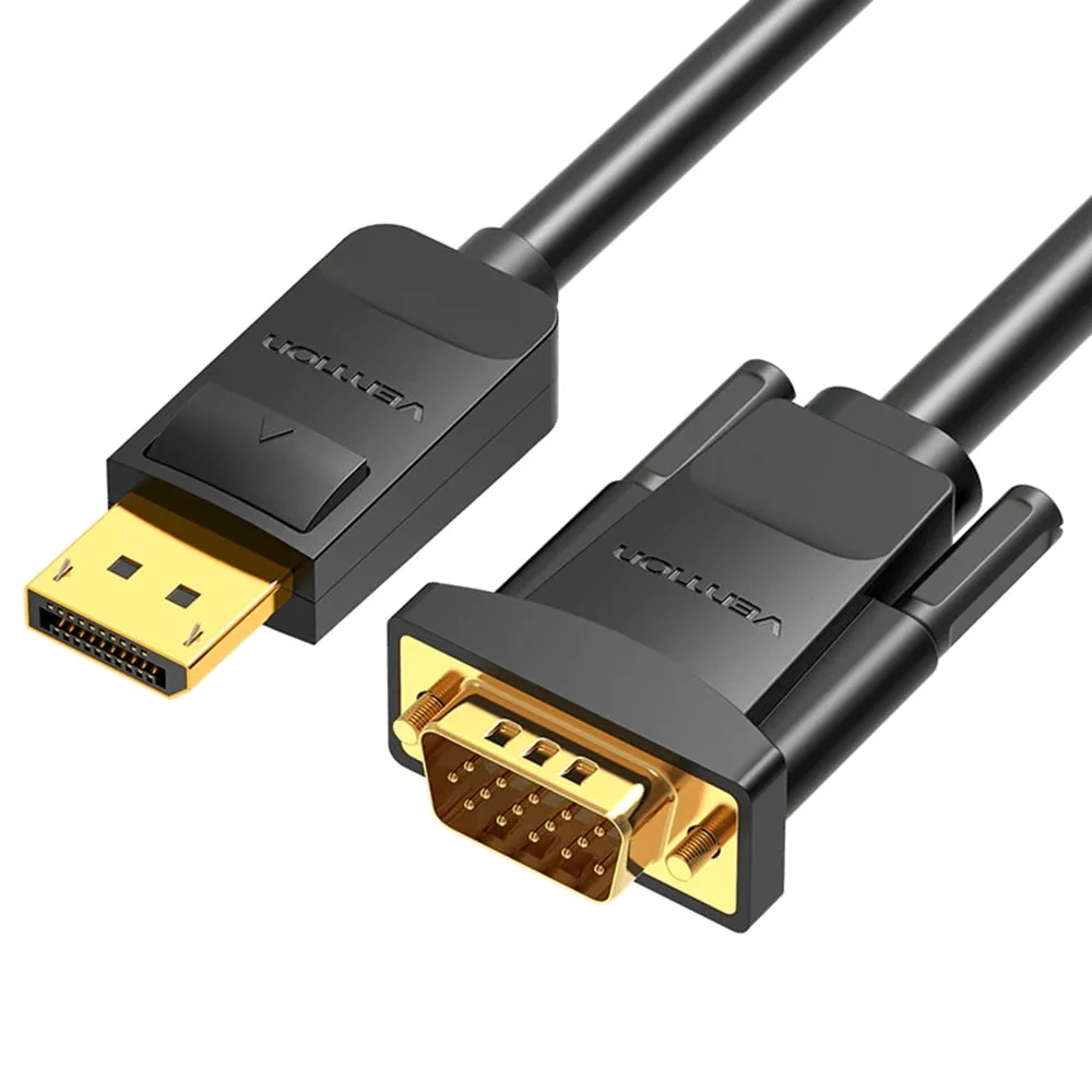 Vention HBLBG DisplayPort to VGA Cable 1.5m Black