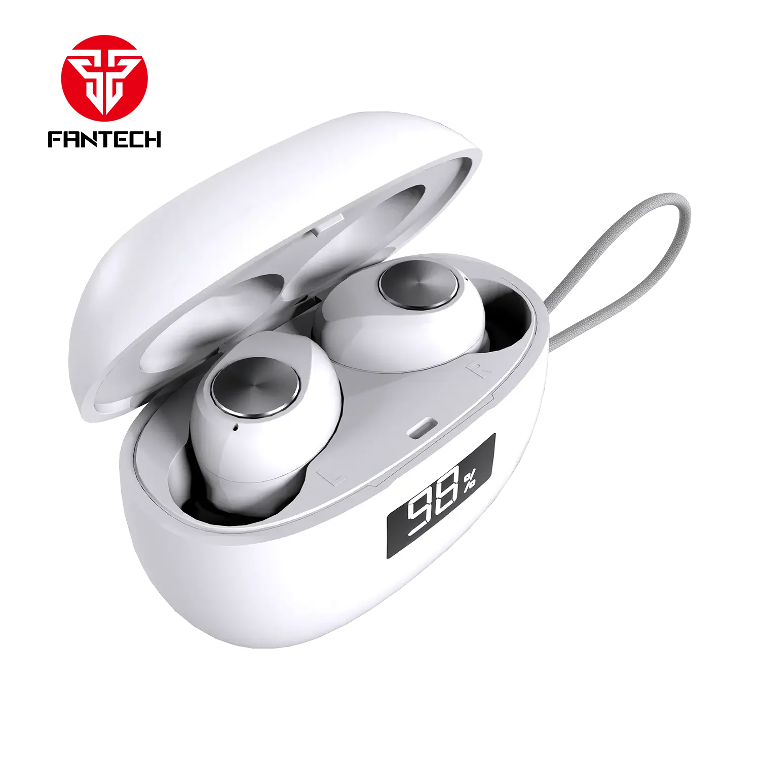 Fantech WAVE 14 TW14 True Wireless Earbuds White - Thumbnail 3