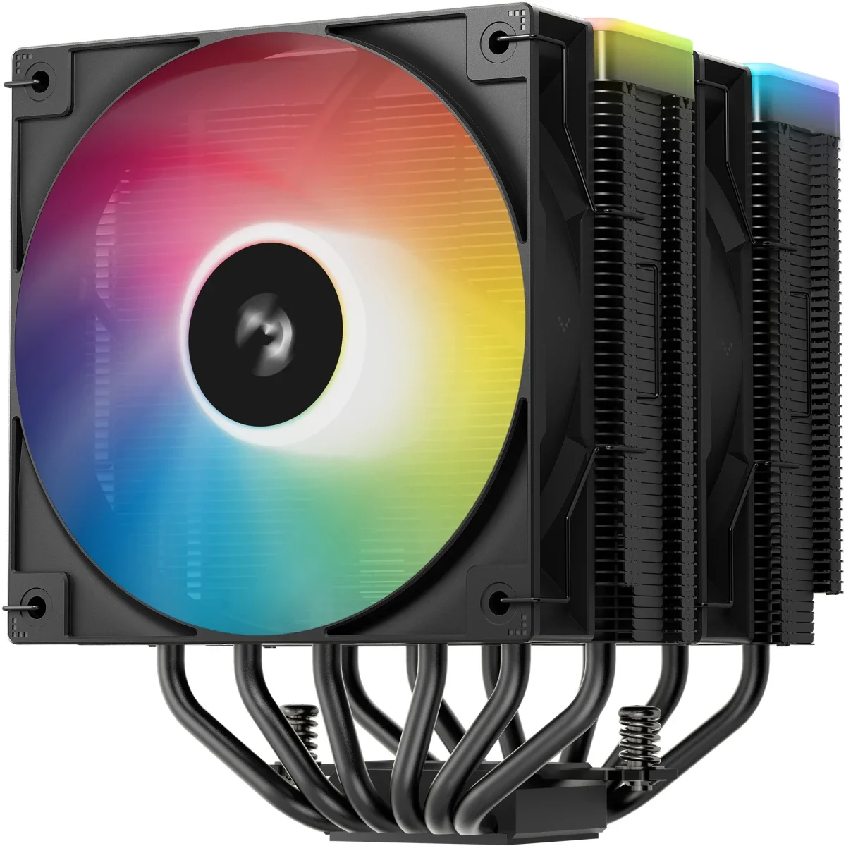 DeepCool AG620 ARGB V2 CPU Air Cooler 260W TDP Dual Tower with 2x 120mm PWM Fans Black - Image 3