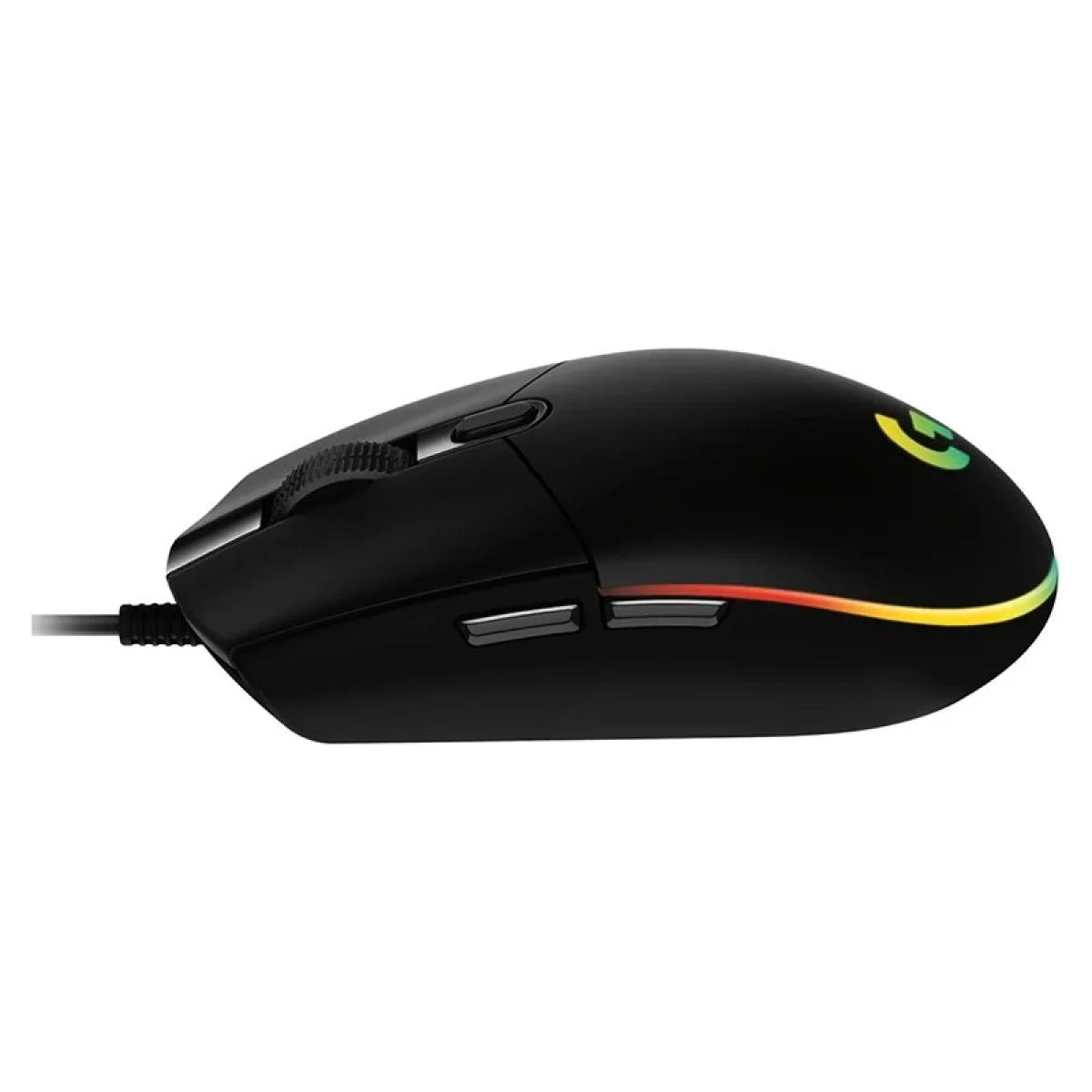 Logitech G102 Wired RGB Gaming Mouse with 8000 DPI and 6 Programmable Buttons - Black - Image 2
