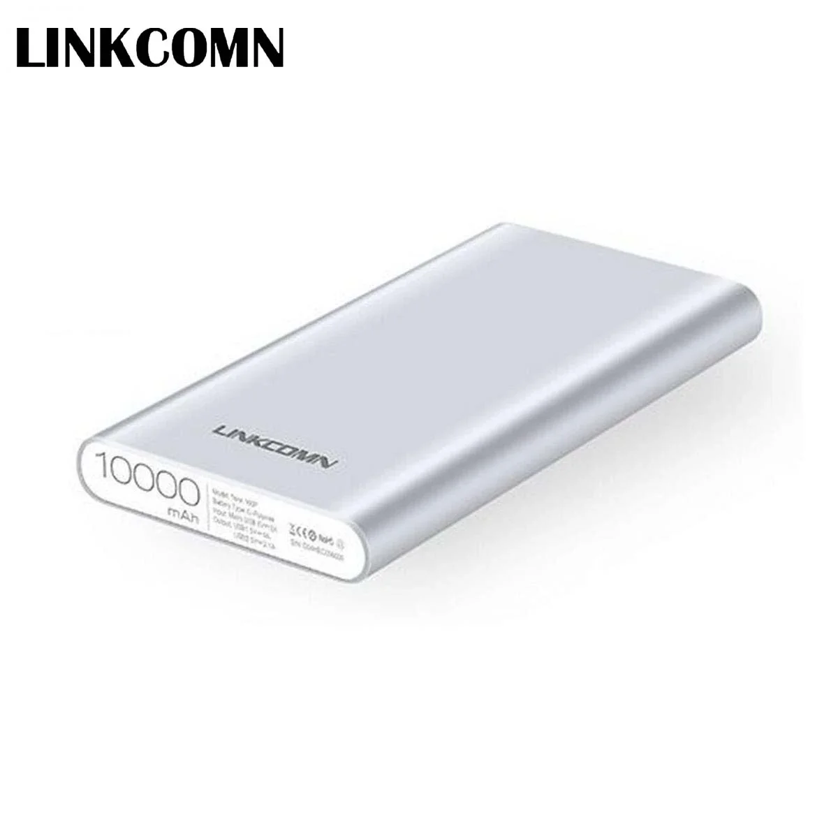بطارية محمولة LINKCOMN Tank 100P بسعة 10000 مللي أمبير ساعة أبيض