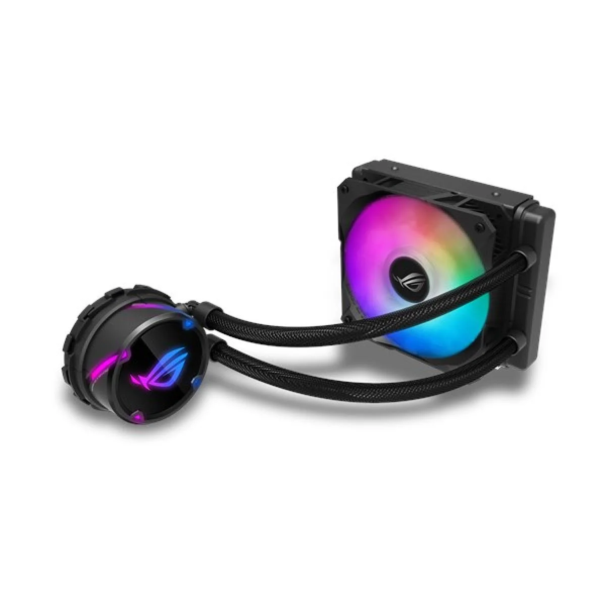 مبرد معالج سائل الكل في واحد Asus ROG Strix LC120 RGB مع Aura Sync ودعم LGA 1700