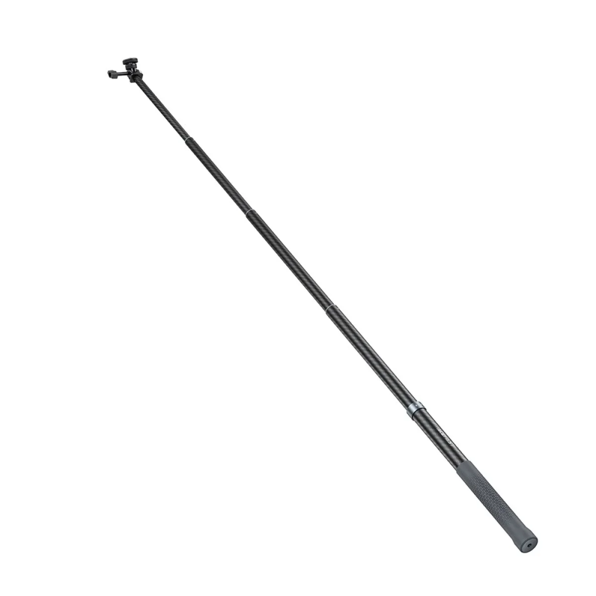 ACEFAST E38 1.2m Carbon Fiber Telescopic Selfie Stick, 5-Level Adjustable, Black/Grey - Image 2