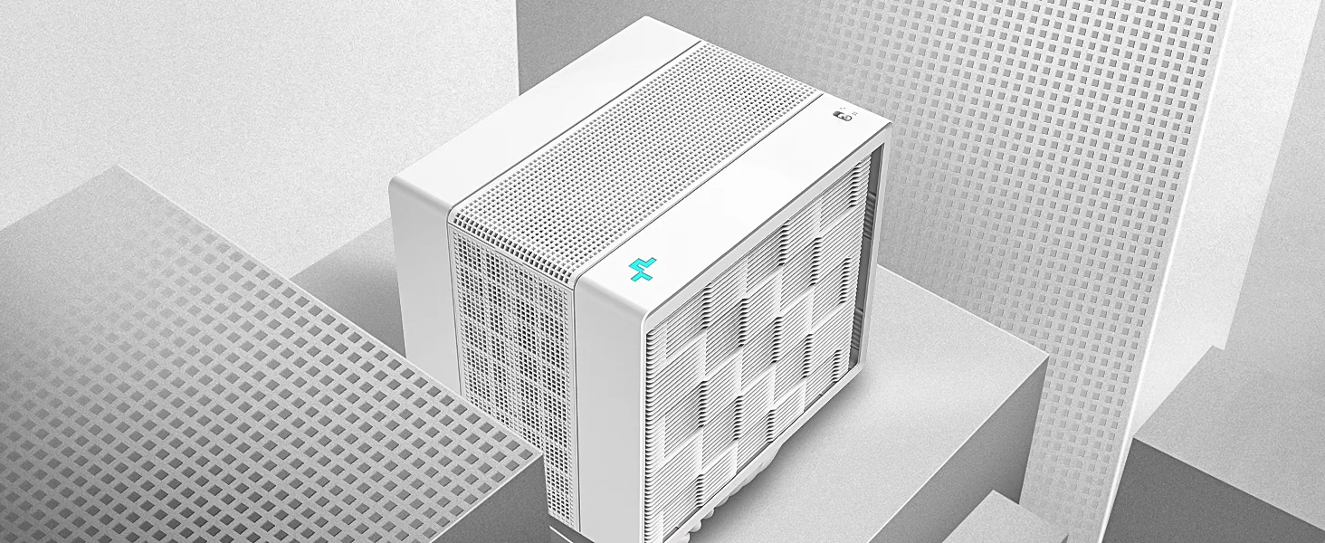 DeepCool ASSASSIN 4S Premium CPU Air Cooler with 140mm FDB Fan and 7 Copper Heat Pipes - White - Image 9