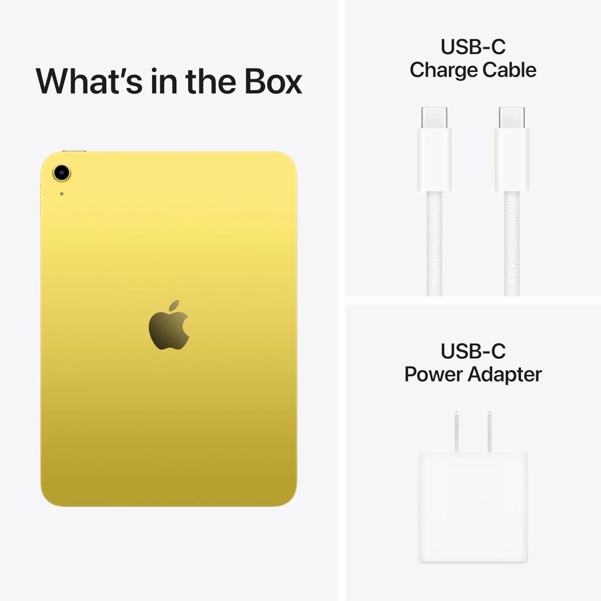Apple iPad 11-inch A16 (2025) 5-Core 256GB Wi-Fi Tablet - Yellow - Thumbnail 6