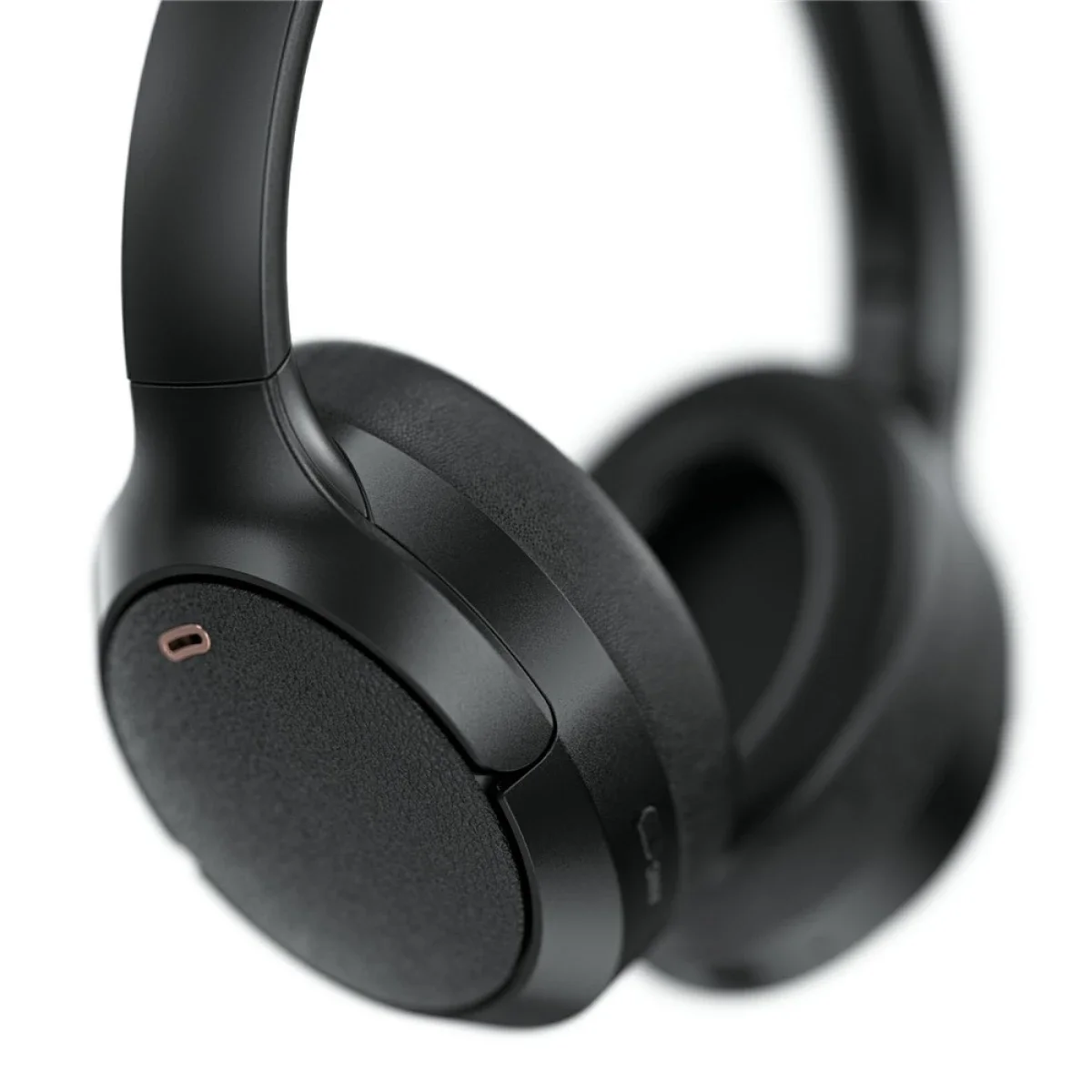 سماعات رأس ACEFAST H6 لاسلكية بتقنية Bluetooth وإلغاء الضوضاء النشط ANC، بطارية 55 ساعة، IPX4، أسود - Thumbnail 3