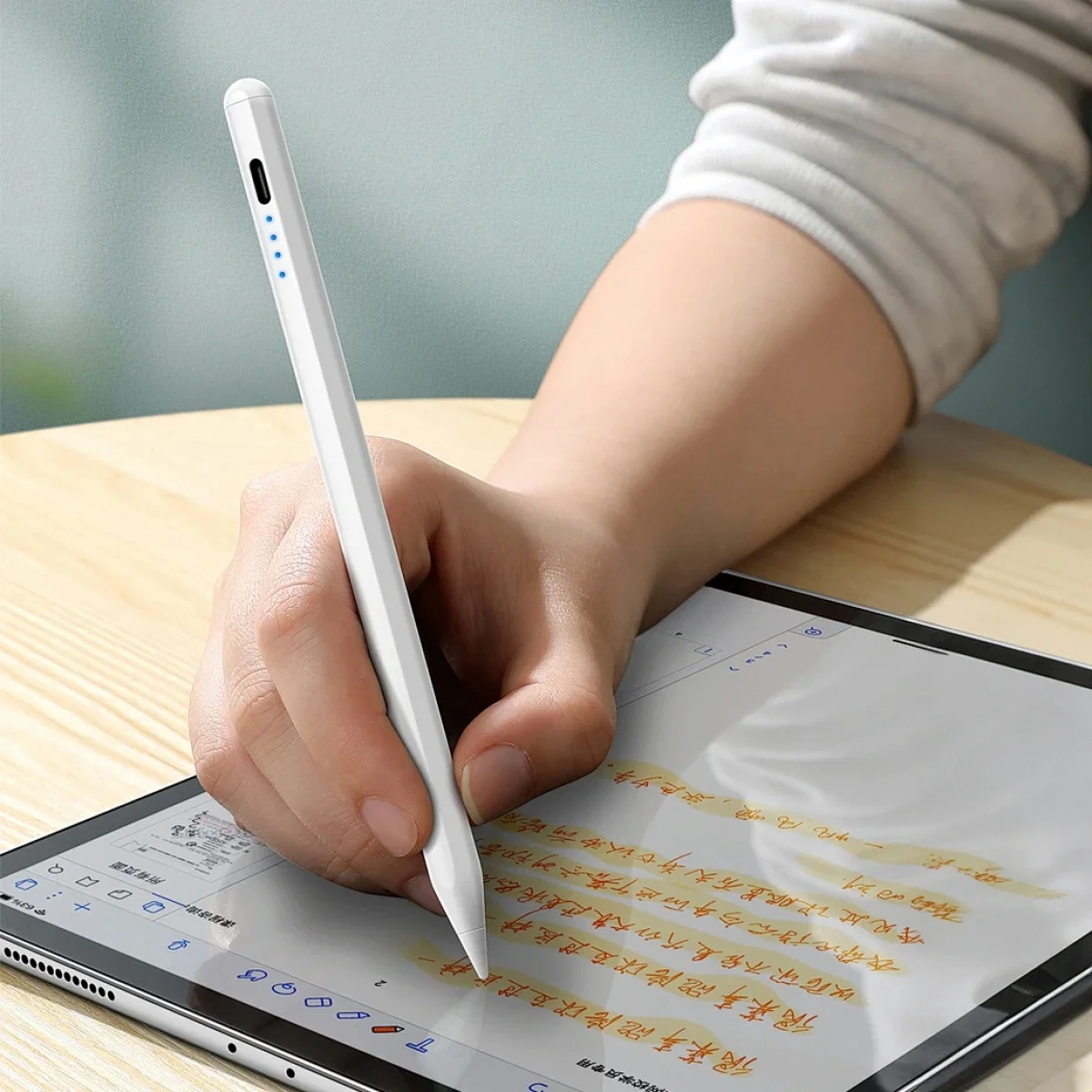 قلم ستايلس WIWU لأجهزة iPad مع رفض راحة اليد Pencil E A02