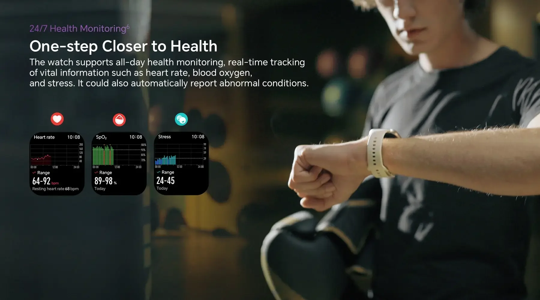 HONOR Watch X5i Smartwatch with 1.97-inch AMOLED Display, Bluetooth Calling, Black - Thumbnail 20