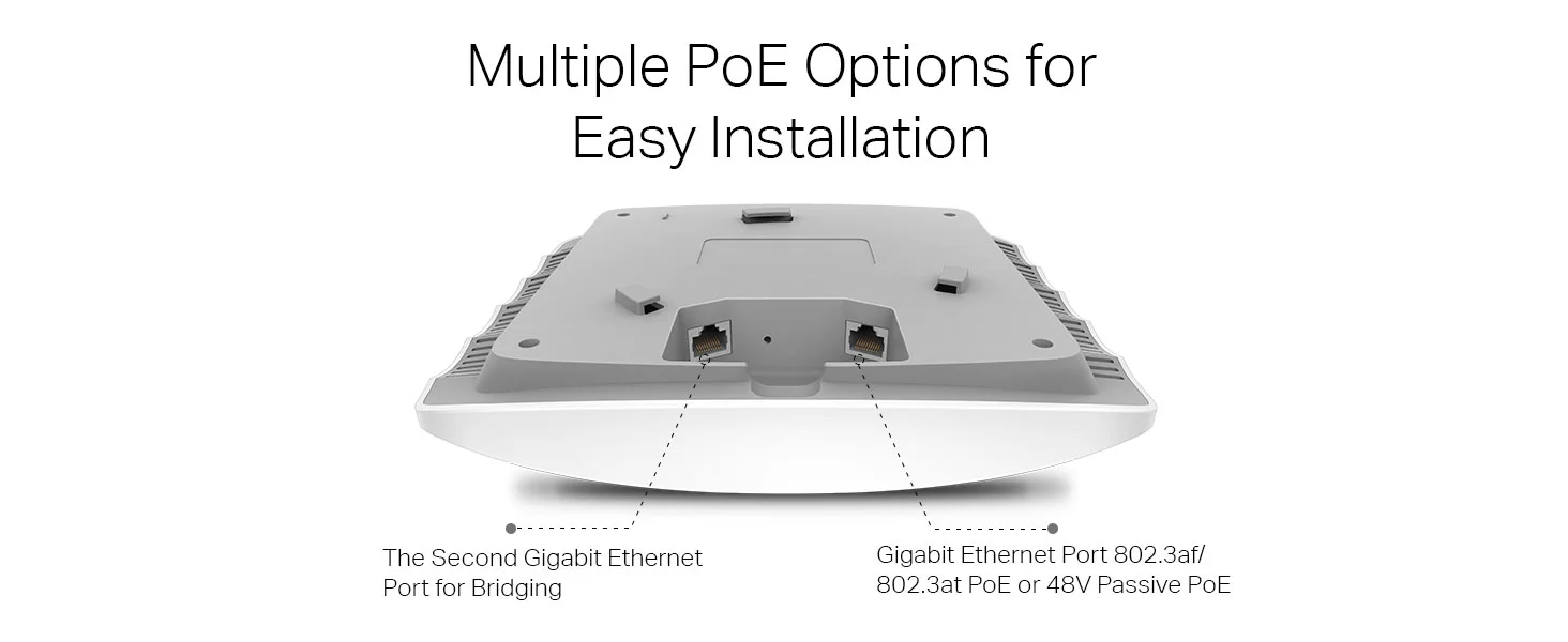 TP-LINK Omada EAP245 AC1750 Wireless Gigabit PoE Access Point - Thumbnail 5