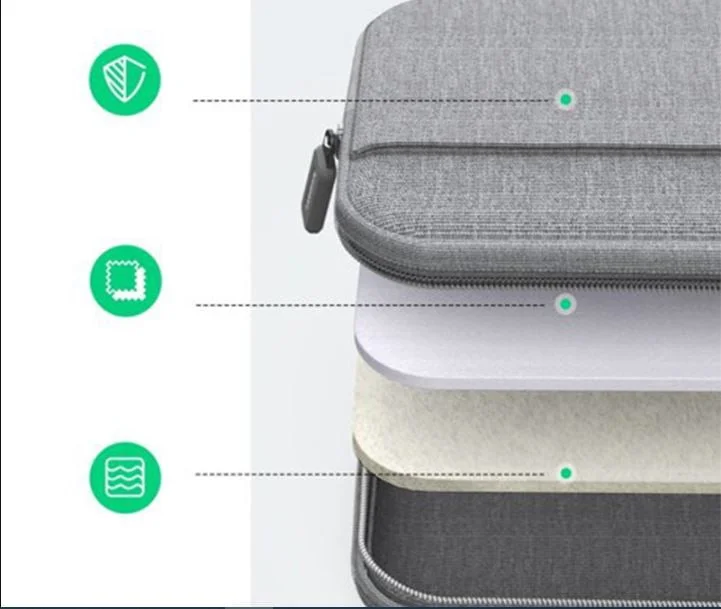 حقيبة لابتوب Ugreen 50337 مقاس 14–14.9 إنش – رمادي - Image 9