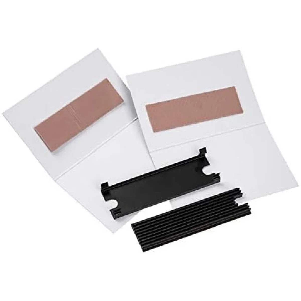 Thermal Grizzly NVMe M.2 SSD Cooler Passive Heatsink for M.2 2280 SSD with 2x Thermal Pads - Thumbnail 4