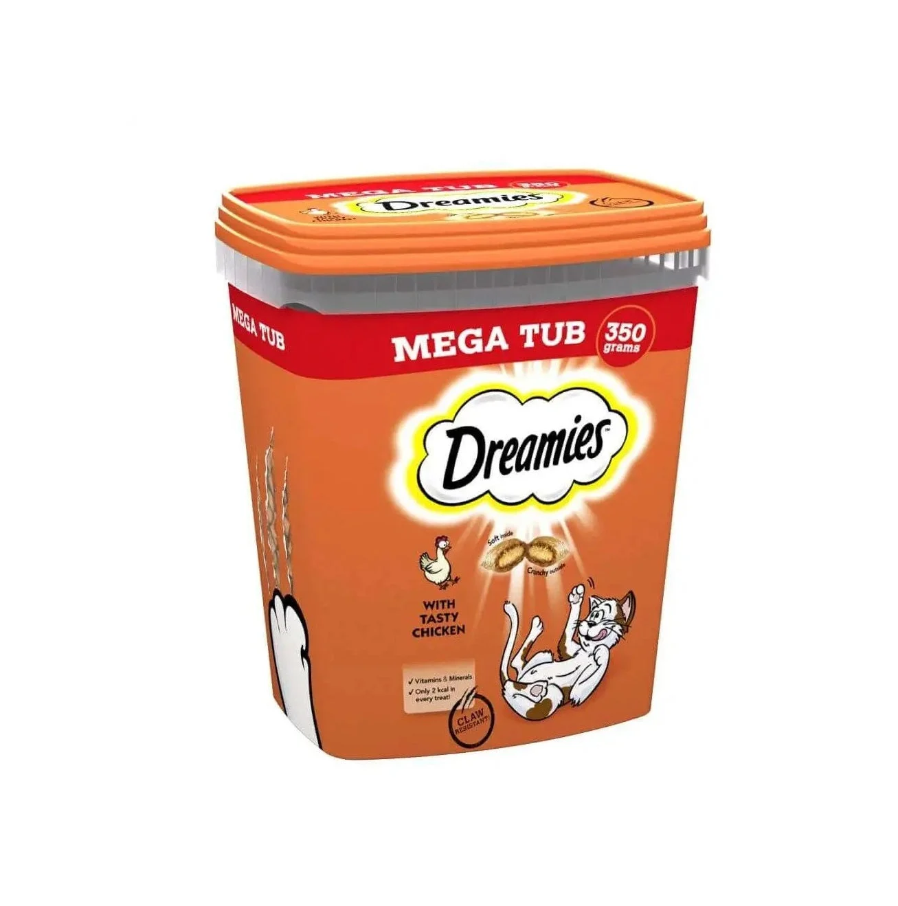 مكافآت قطط Dreamies بالدجاج 350 غ